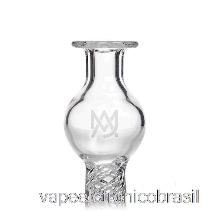 Vape Eletrônico Mj Arsenal Spinner Carb Cap Transparente